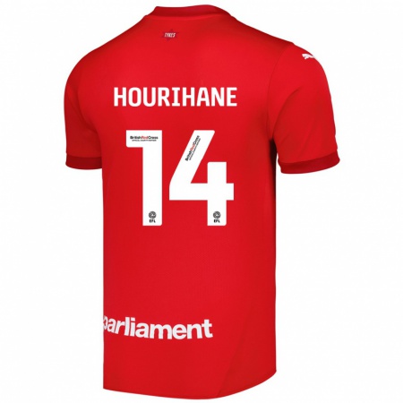 Kandiny Gyermek Conor Hourihane #14 Piros Hazai Jersey 2024/25 Mez Póló Ing