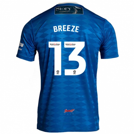 Kandiny Gyermek Gabriel Breeze #13 Kék Hazai Jersey 2024/25 Mez Póló Ing