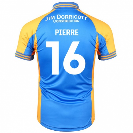 Kandiny Gyermek Aaron Pierre #16 Kék Borostyán Hazai Jersey 2024/25 Mez Póló Ing