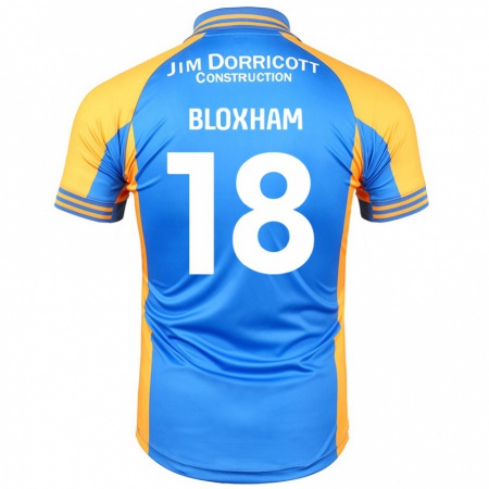 Kandiny Gyermek Tom Bloxham #18 Kék Borostyán Hazai Jersey 2024/25 Mez Póló Ing