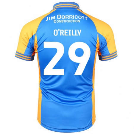 Kandiny Gyermek Tommi O'reilly #29 Kék Borostyán Hazai Jersey 2024/25 Mez Póló Ing