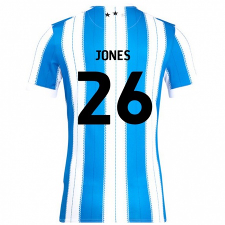 Kandiny Gyermek Patrick Jones #26 Kék Fehér Hazai Jersey 2024/25 Mez Póló Ing