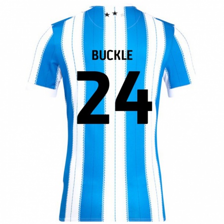 Kandiny Gyermek Sharone Buckle #24 Kék Fehér Hazai Jersey 2024/25 Mez Póló Ing