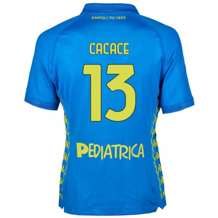 Kandiny Gyermek Liberato Cacace #13 Kék Hazai Jersey 2024/25 Mez Póló Ing