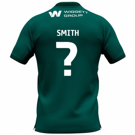 Kandiny Gyermek Kyle Smith #0 Zöld Idegenbeli Jersey 2024/25 Mez Póló Ing