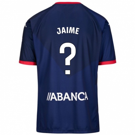 Kandiny Gyermek Jaime Sánchez #19 Sötétkék Idegenbeli Jersey 2024/25 Mez Póló Ing