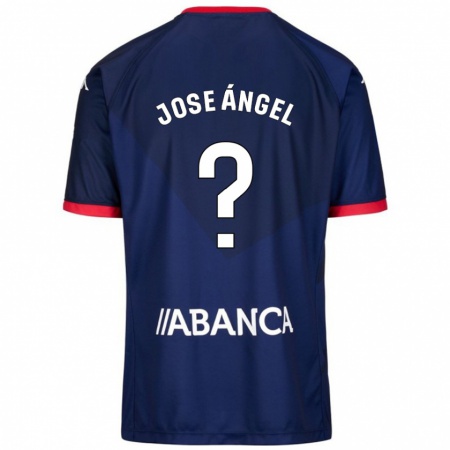 Kandiny Gyermek José Ángel Jurado #20 Sötétkék Idegenbeli Jersey 2024/25 Mez Póló Ing