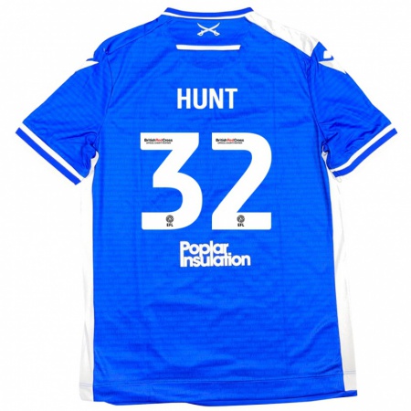 Kandiny Férfi Jack Hunt #32 Kék Fehér Hazai Jersey 2024/25 Mez Póló Ing