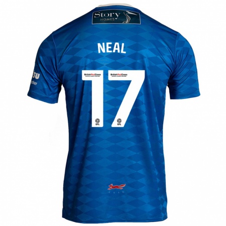 Kandiny Férfi Harrison Neal #17 Kék Hazai Jersey 2024/25 Mez Póló Ing