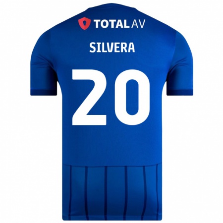 Kandiny Férfi Sam Silvera #20 Kék Hazai Jersey 2024/25 Mez Póló Ing