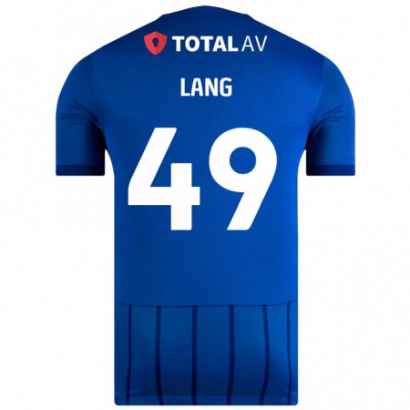 Kandiny Férfi Callum Lang #49 Kék Hazai Jersey 2024/25 Mez Póló Ing