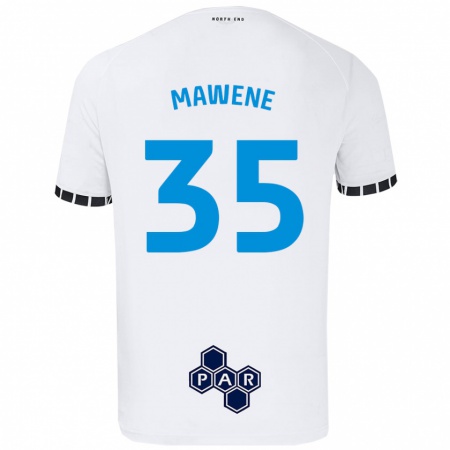 Kandiny Férfi Noah Mawene #35 Fehér Hazai Jersey 2024/25 Mez Póló Ing