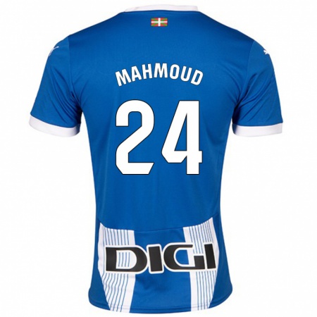 Kandiny Férfi Abdallahi Mahmoud #24 Kék Hazai Jersey 2024/25 Mez Póló Ing