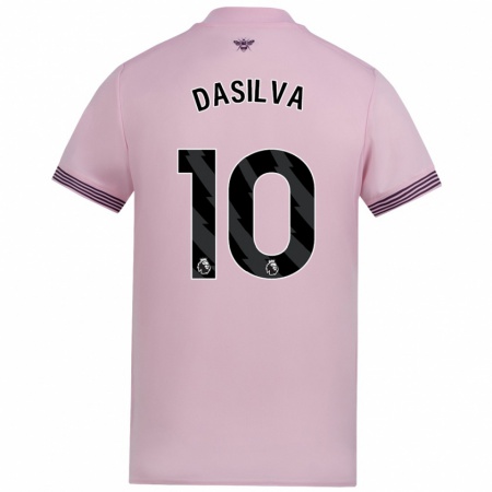 Kandiny Férfi Josh Dasilva #10 Rózsaszín Idegenbeli Jersey 2024/25 Mez Póló Ing