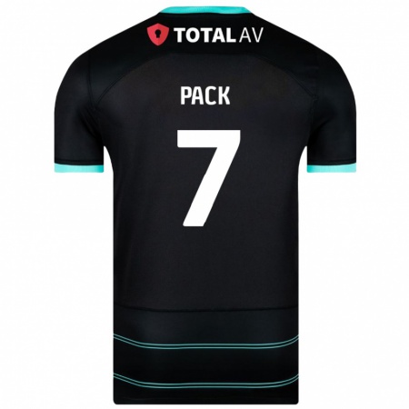 Kandiny Férfi Marlon Pack #7 Fekete Idegenbeli Jersey 2024/25 Mez Póló Ing