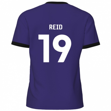 Kandiny Férfi Jamie Reid #19 Lila Idegenbeli Jersey 2024/25 Mez Póló Ing