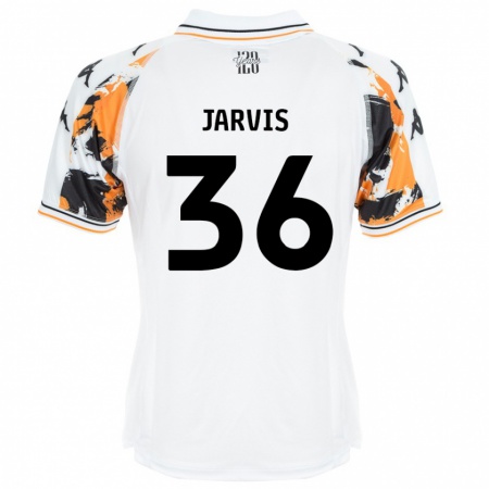 Kandiny Férfi Will Jarvis #36 Fehér Idegenbeli Jersey 2024/25 Mez Póló Ing