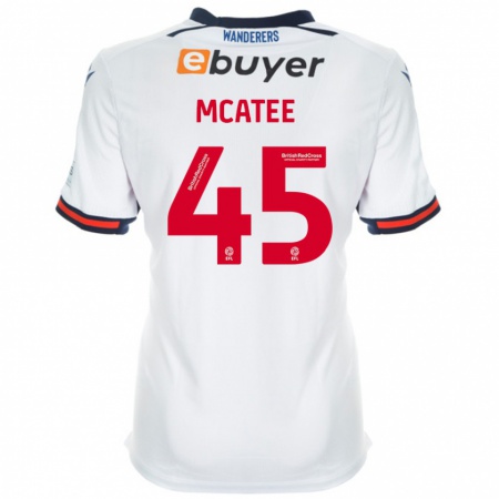 Kandiny Női John Mcatee #45 Fehér Hazai Jersey 2024/25 Mez Póló Ing