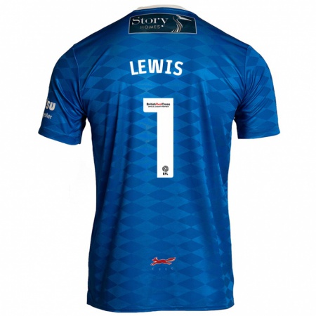 Kandiny Női Harry Lewis #1 Kék Hazai Jersey 2024/25 Mez Póló Ing