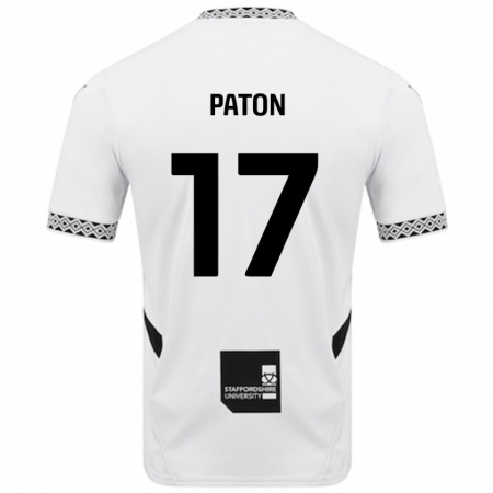 Kandiny Női Ruari Paton #17 Fehér Hazai Jersey 2024/25 Mez Póló Ing