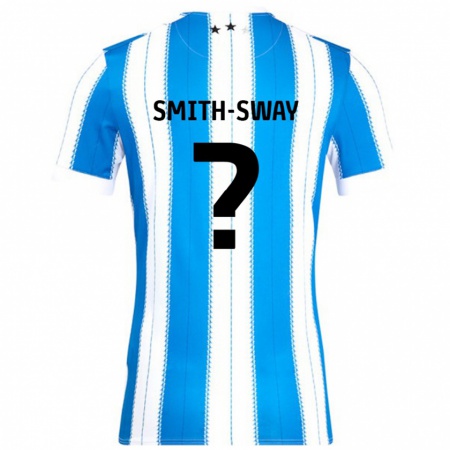 Kandiny Női Jay Smith-Sway #0 Kék Fehér Hazai Jersey 2024/25 Mez Póló Ing