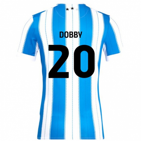 Kandiny Női Sarah Dobby #20 Kék Fehér Hazai Jersey 2024/25 Mez Póló Ing