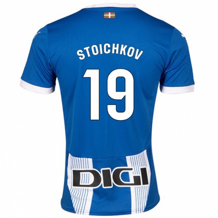 Kandiny Női Stoichkov #19 Kék Hazai Jersey 2024/25 Mez Póló Ing