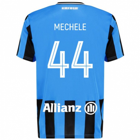 Kandiny Női Brandon Mechele #44 Égszínkék Fekete Hazai Jersey 2024/25 Mez Póló Ing