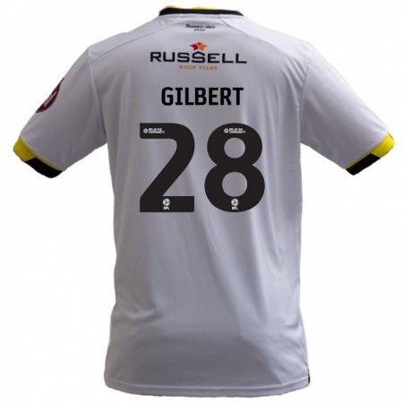 Kandiny Női Cameron Gilbert #28 Fehér Idegenbeli Jersey 2024/25 Mez Póló Ing