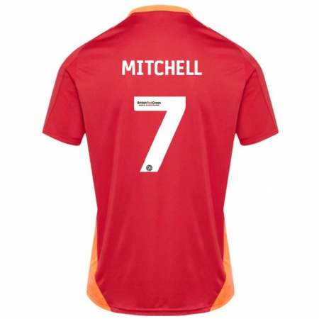 Kandiny Női Demetri Mitchell #7 Kék Törtfehér Idegenbeli Jersey 2024/25 Mez Póló Ing