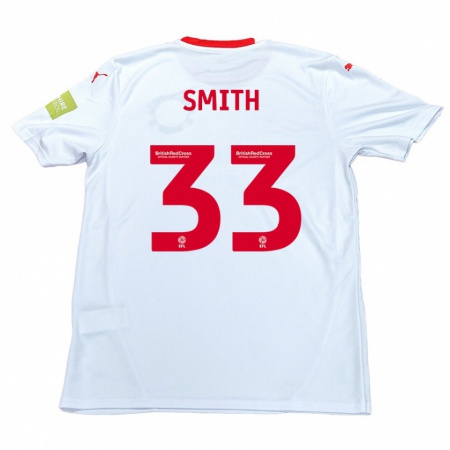 Kandiny Női Pele Smith #33 Fehér Idegenbeli Jersey 2024/25 Mez Póló Ing