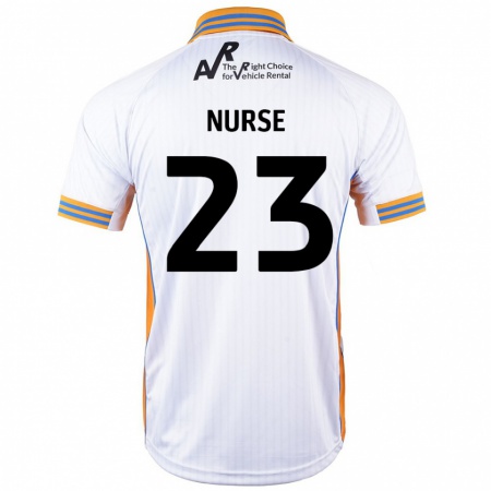 Kandiny Női George Nurse #23 Fehér Idegenbeli Jersey 2024/25 Mez Póló Ing