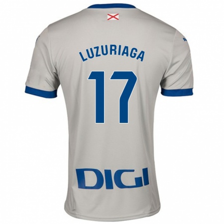 Kandiny Női Judith Luzuriaga #17 Világos Szürke Idegenbeli Jersey 2024/25 Mez Póló Ing