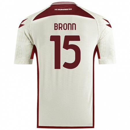 Kandiny Női Dylan Bronn #15 Krém Színű Idegenbeli Jersey 2024/25 Mez Póló Ing