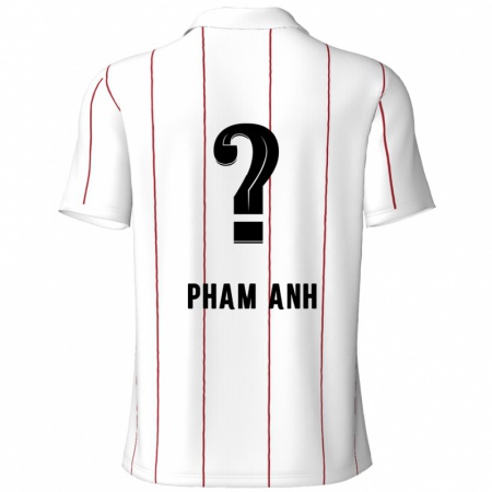 Kandiny Női Khoi Pham Anh #0 Fehér Fekete Idegenbeli Jersey 2024/25 Mez Póló Ing