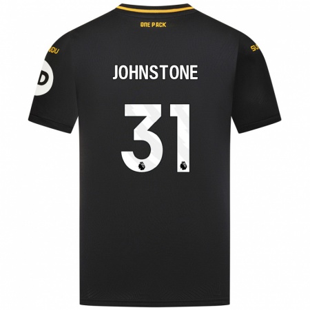 Kandiny Női Sam Johnstone #31 Fekete Idegenbeli Jersey 2024/25 Mez Póló Ing