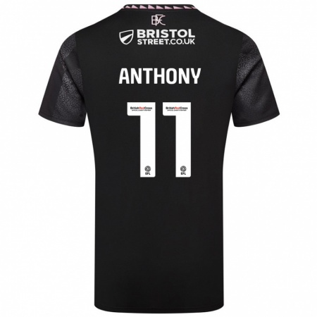 Kandiny Női Jaidon Anthony #11 Fekete Idegenbeli Jersey 2024/25 Mez Póló Ing